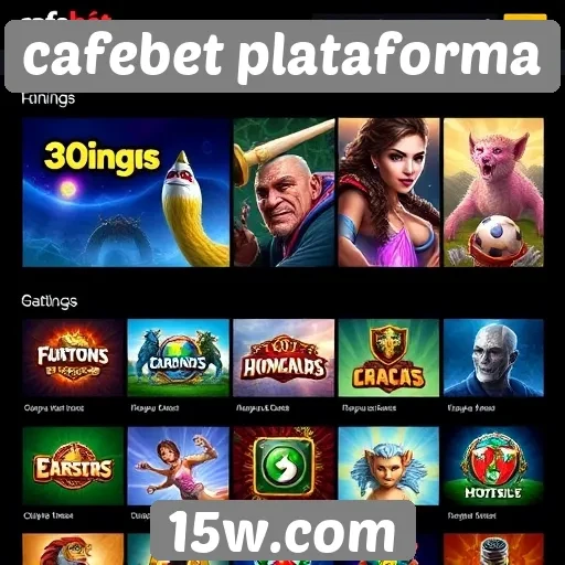 Explorando a variedade de jogos disponíveis na Cafebet